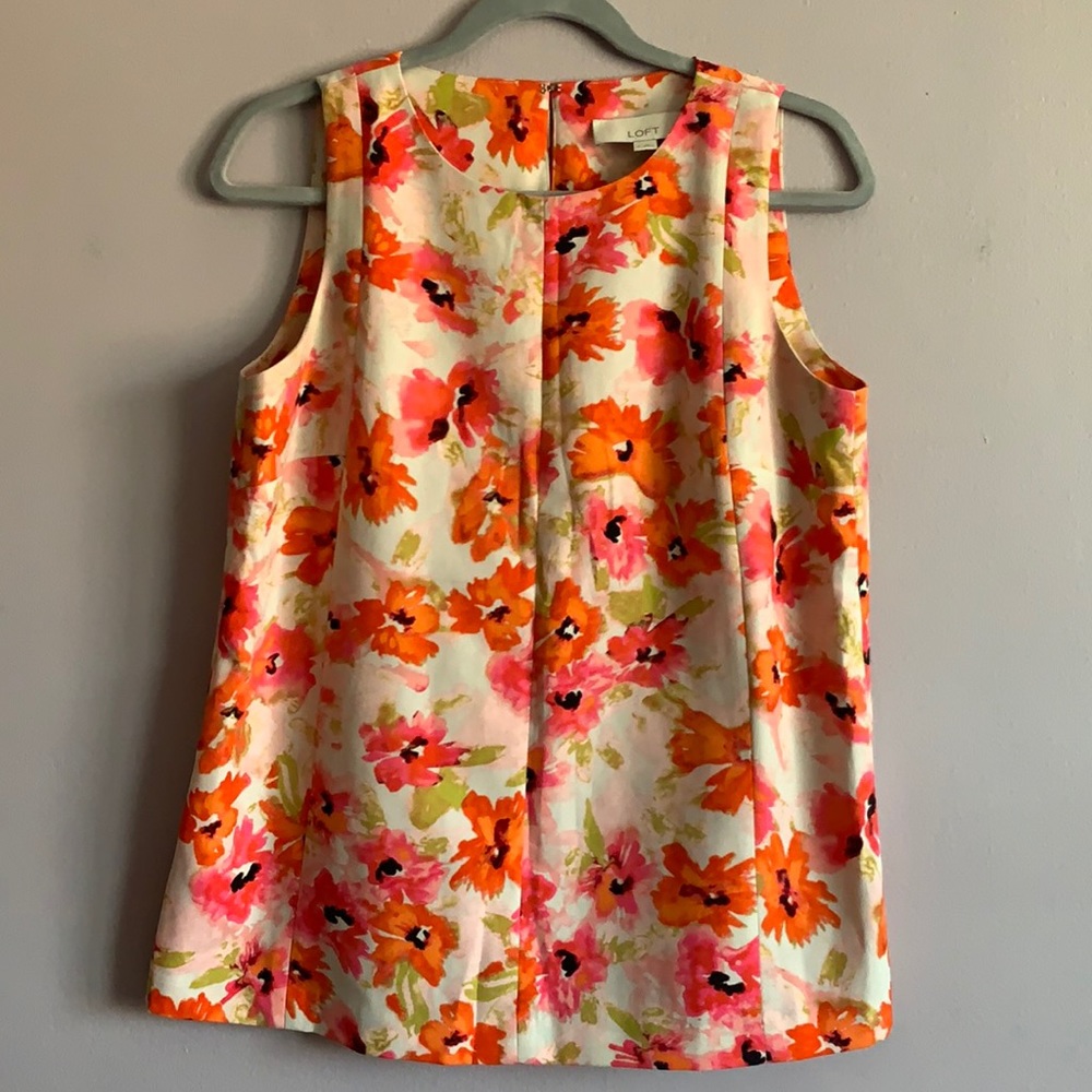 Loft floral top